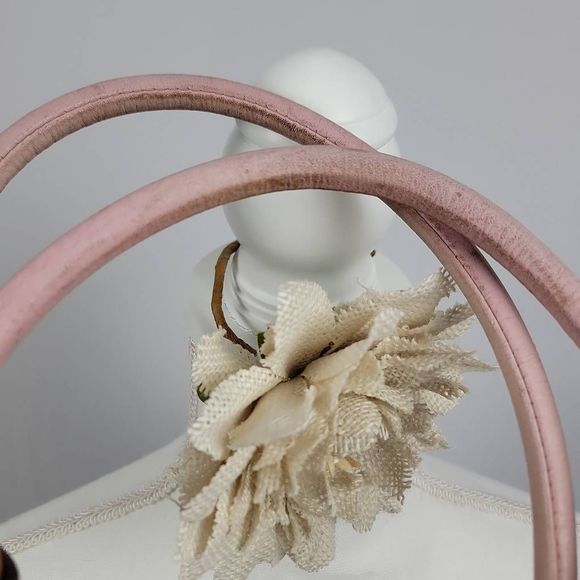 Vintage Rare Y2K Juicy Couture Purple Pink Quilted Velour Charm Bag - Picture 3 of 12